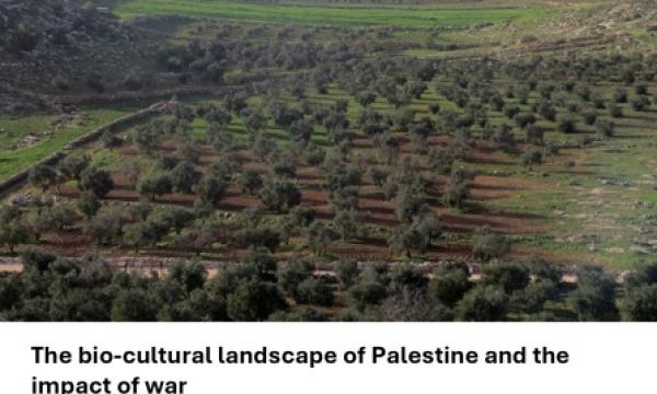 The bio-cultural landscape of Palestine and the impact of war Seminar with Mazin Qumsiyeh